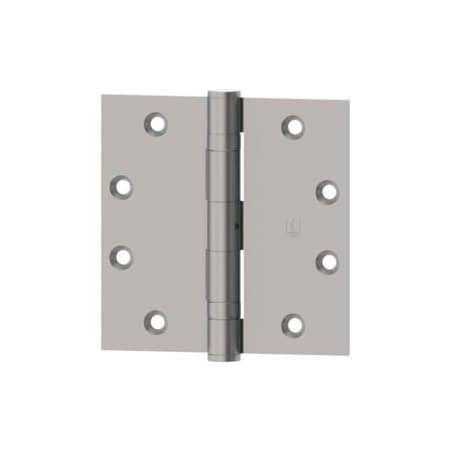 Hager Companies Hager Full Mortise, Five Knuckle, Plain Bearing Hinge 1279 4" x 4" US26D RC 1279R0040004026D